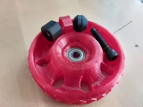 Bánh xe thay thế v2 cho máy hút bụi AEG Vampyr 430 - Image 2