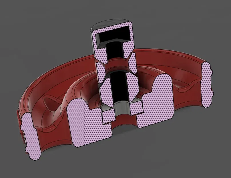 Bánh xe thay thế v2 cho máy hút bụi AEG Vampyr 430 - Image 6