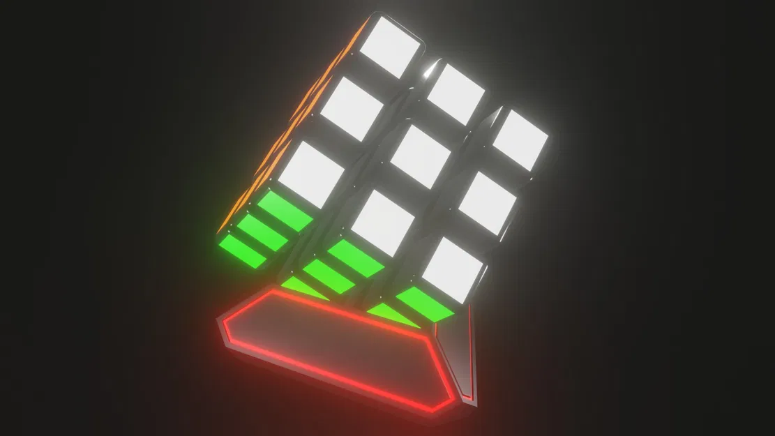 Giá đỡ đơn giản cho khối Rubik - Image 1