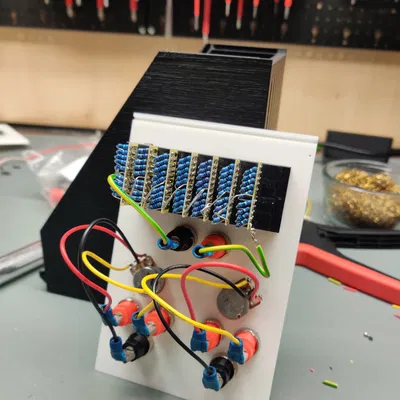 Bảng điện trở EleLab_v2 cho phòng thí nghiệm điện tử