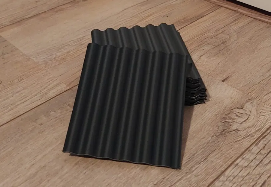 Tấm tôn sóng mini tỷ lệ 1:10 - Image 1