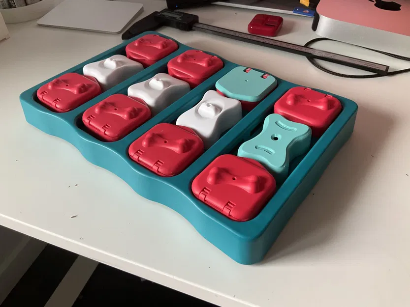 Các bộ phận thay thế cho đồ chơi chó tương tác giải đố của Nina Ottosson - xương, nắp "gạch chó" - Image 2