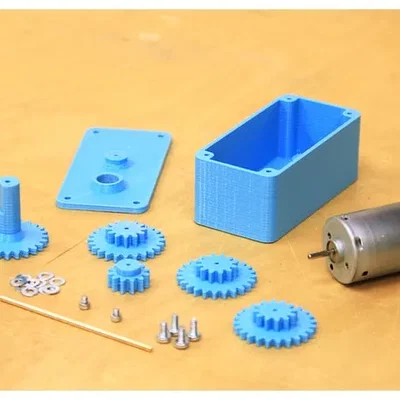 Hộp số tỉ lệ 1/16 cho mô hình cơ khí