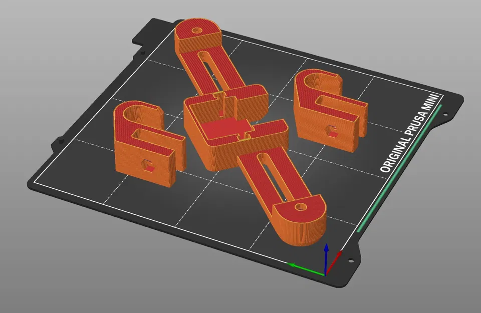 Phụ kiện khung chính và móc cho túi Decathlon elops - Image 2