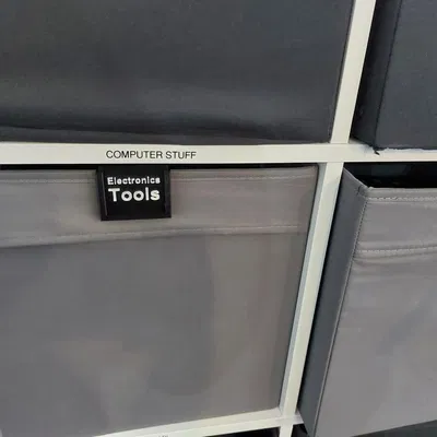 Nhãn đổi được cho hộp Dröna/Kallax