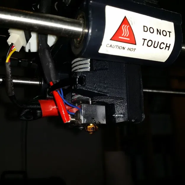 Bộ che quạt E3D V6 40mm kiểu thấp với khóa dây zip - Image 2