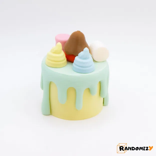 Bánh kem trang trí nhỏ đa năng làm hộp lưu trữ - Image 2