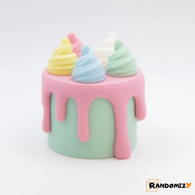 Bánh kem trang trí nhỏ đa năng làm hộp lưu trữ - Image 3