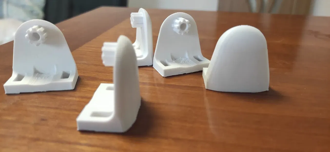 Giá đỡ rèm cuốn cho cửa sổ bằng nhựa - Image 1