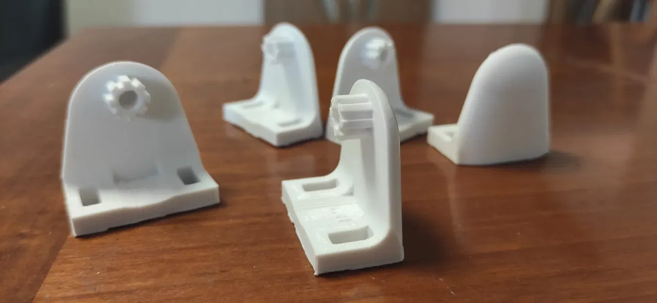 Giá đỡ rèm cuốn cho cửa sổ bằng nhựa - Image 2