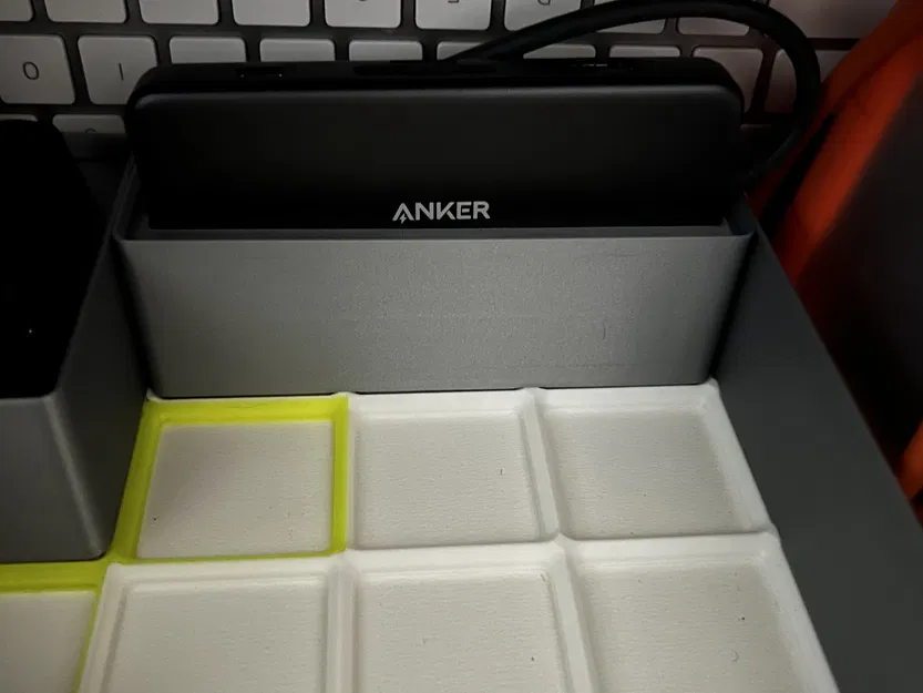 Giá đỡ Anker 341 USB-C Hub cho Gridfinity - Image 1