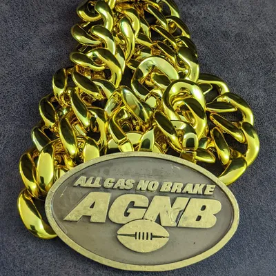 Huy hiệu NY Jets All Gas No Brakes cho ngày thi đấu