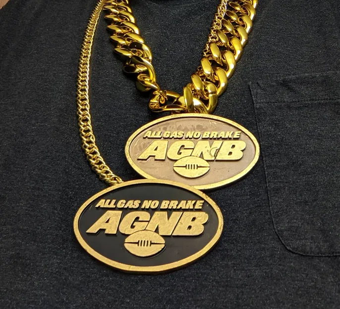 Huy hiệu NY Jets All Gas No Brakes cho ngày thi đấu - Image 2