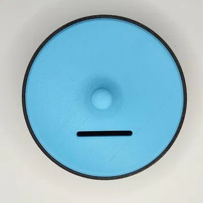 Bát tiền với nắp và đường trượt thú vị