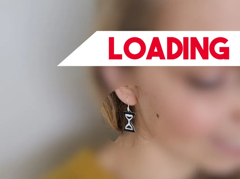 Bông tai hình con trỏ máy tính độc đáo - Image 5