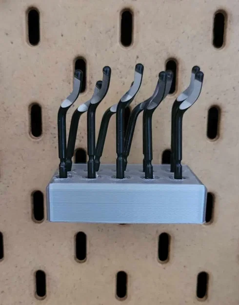 Giá đỡ lưỡi dao công cụ đê burring hệ thống Skadis của IKEA - Image 1