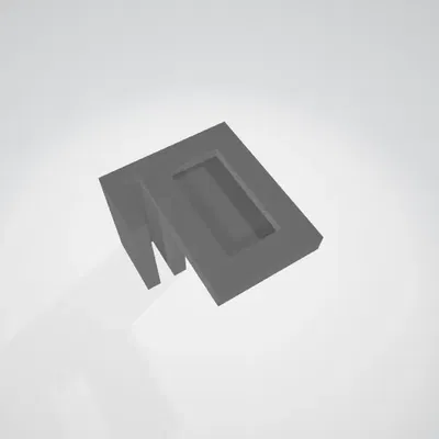 Giá đỡ nam châm cho ống xả phân X1C kích thước 20x10x2mm