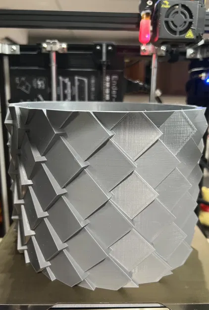 Chậu cây hình vảy rồng XL với lỗ thoát nước - Image 2