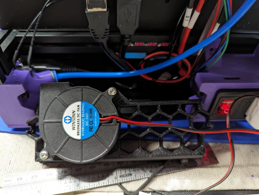 Skirt sau Voron v0.2r1 tích hợp quạt 5015 - Image 1