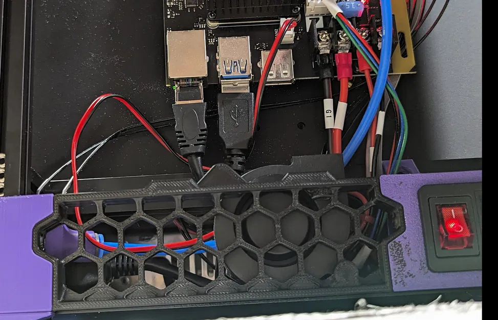 Skirt sau Voron v0.2r1 tích hợp quạt 5015 - Image 2