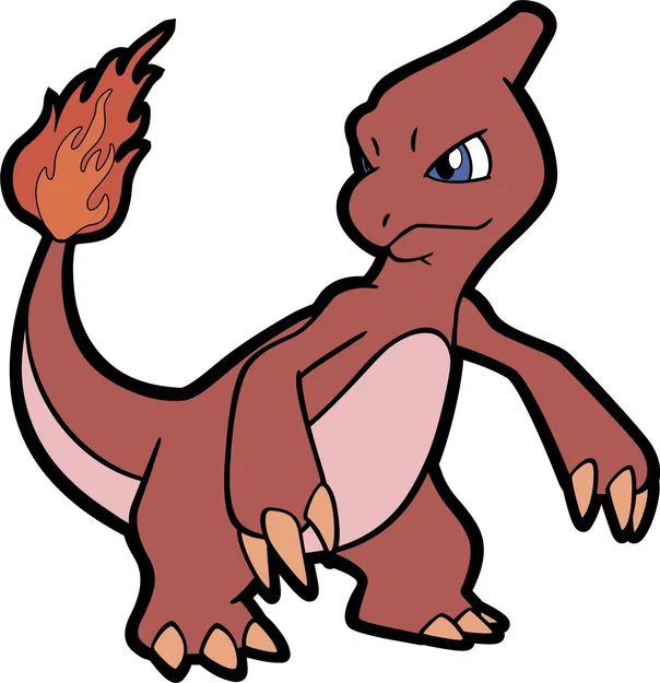 Mô hình Charmeleon đa sắc màu từ HueForge - Image 1
