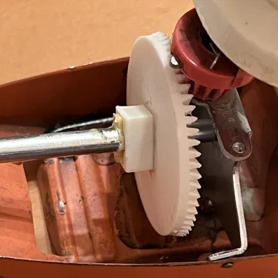 Bánh răng trục thay thế cho máy cuộn len 'Royal' thập niên 1970