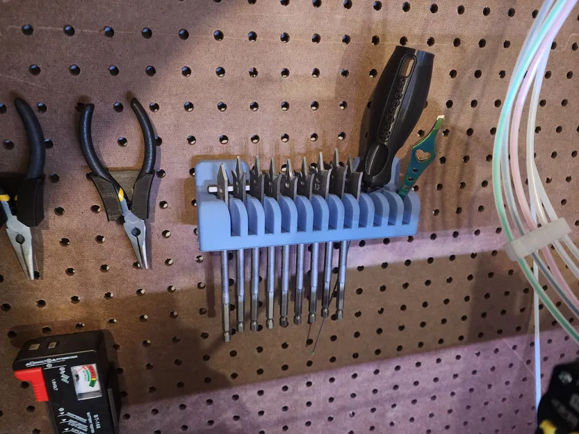 Giá đỡ mũi khoan MegaMount cho bảng treo dụng cụ - Image 1