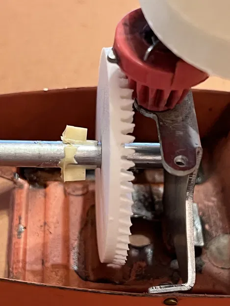 Bánh răng trục thay thế cho máy cuộn len 'Royal' thập niên 1970 - Image 9