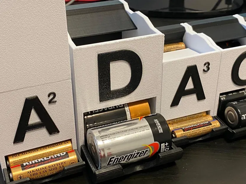 Giá đỡ pin D xếp chồng cải tiến - Image 2