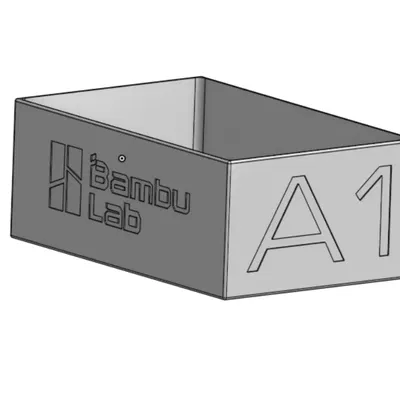 Thùng chứa chất thải cho máy in Bambu A1