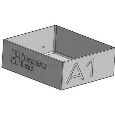 Thùng chứa chất thải cho máy in Bambu A1