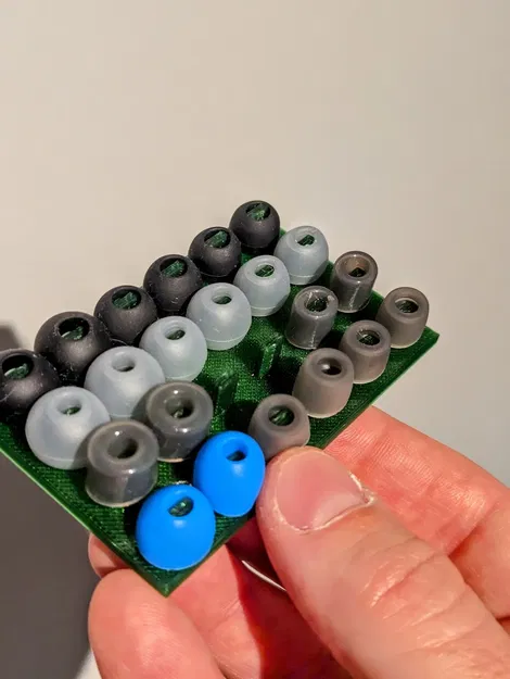 Khay đựng nút tai silicone đơn giản và tiện lợi - Image 1