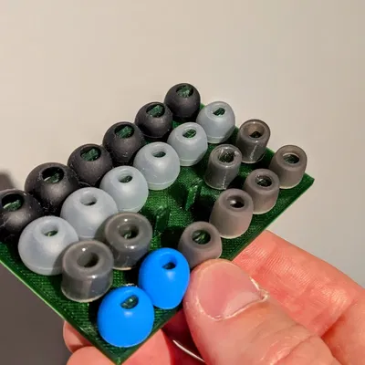 Khay đựng nút tai silicone đơn giản và tiện lợi