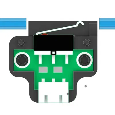 Cảm biến phát hiện hết filament với chèn PTFE cải tiến