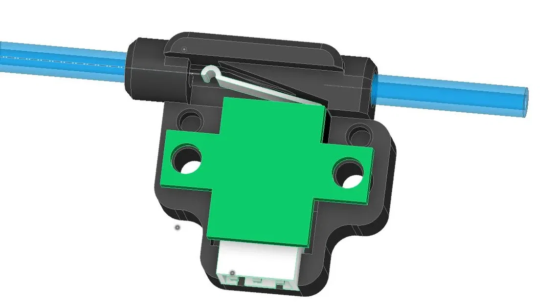 Cảm biến phát hiện hết filament với chèn PTFE cải tiến - Image 3