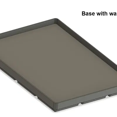 Đế mô hình Gridfinity tham số 30x30 cho in 3D