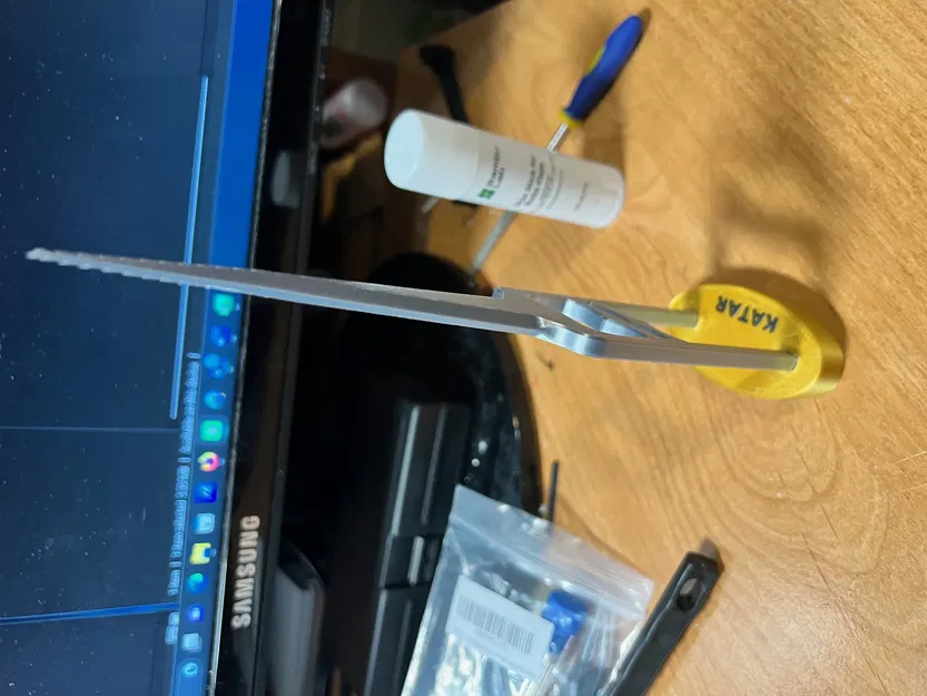 Dao găm Sikh onkarkitekt với lưỡi mài và đế trưng bày - Image 3