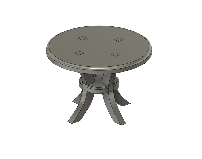 Bàn tròn nhỏ cho không gian sống - Image 1