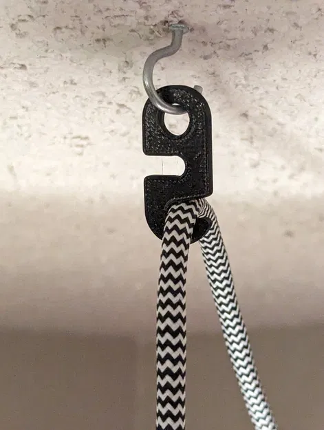 Kẹp giữ dây treo đèn IKEA STRALA dành cho đèn dây tròn - Image 1