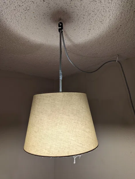 Kẹp giữ dây treo đèn IKEA STRALA dành cho đèn dây tròn - Image 2