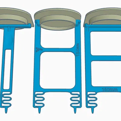 Thước đo khoảng cách khắc 150mm cho LaserPecker 4