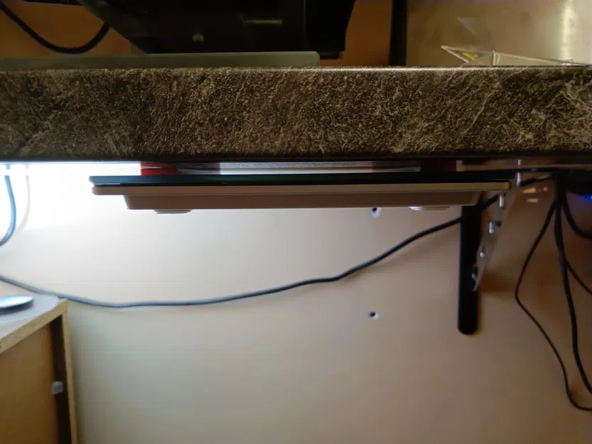 Giá đỡ cân nhà bếp Soehnle Page Profi gắn dưới bàn - Image 2