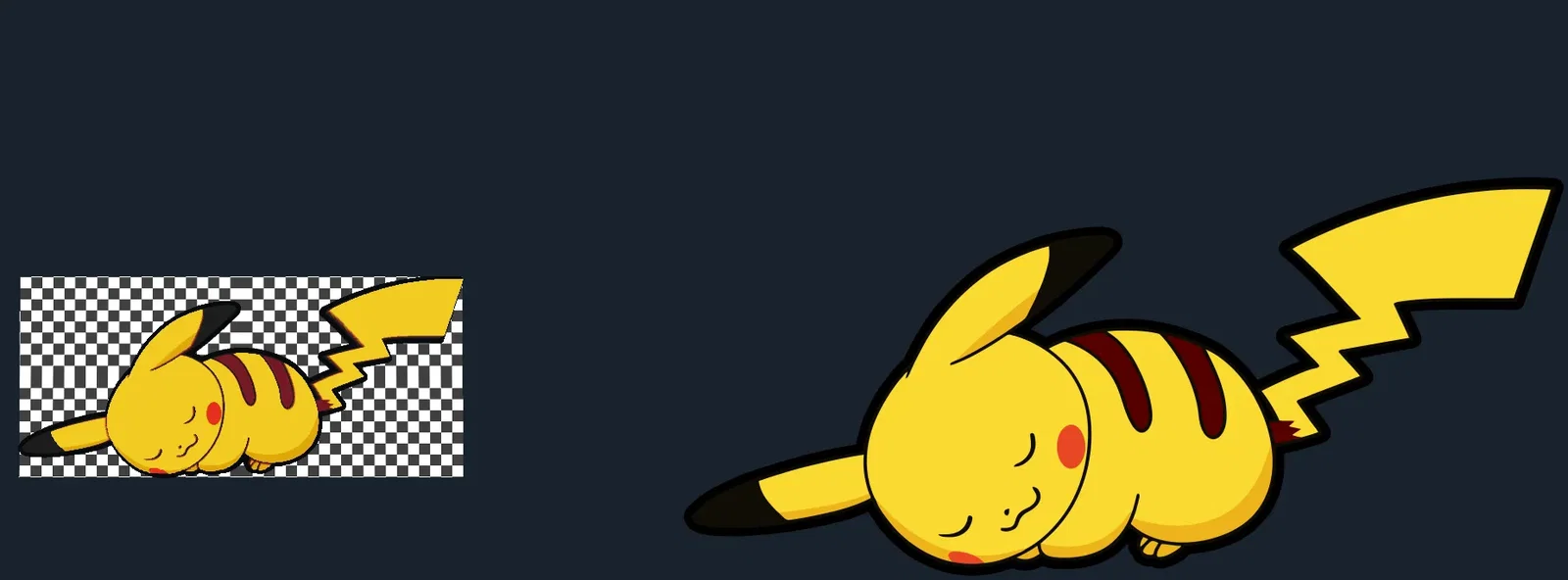 Pikachu đang ngủ trong tác phẩm nghệ thuật đa sắc màu - Image 1