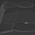 Đèn chùm treo hiện đại hình tròn lớn 430mm - Thumbnail 3