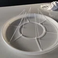 Đèn chùm treo hiện đại hình tròn lớn 430mm - Thumbnail 7