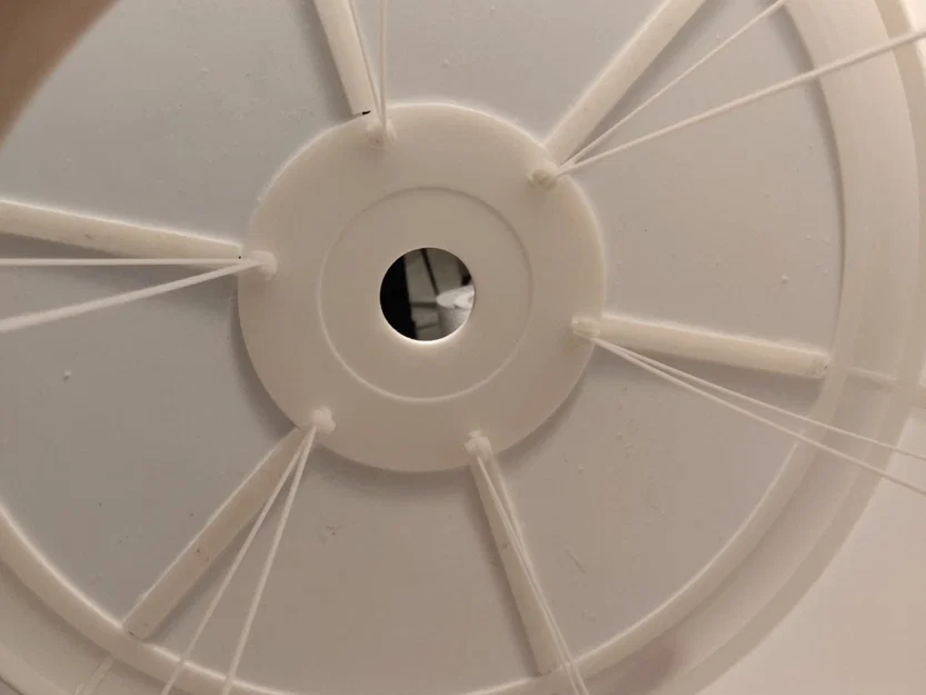 Đèn chùm treo hiện đại hình tròn lớn 430mm - Image 8