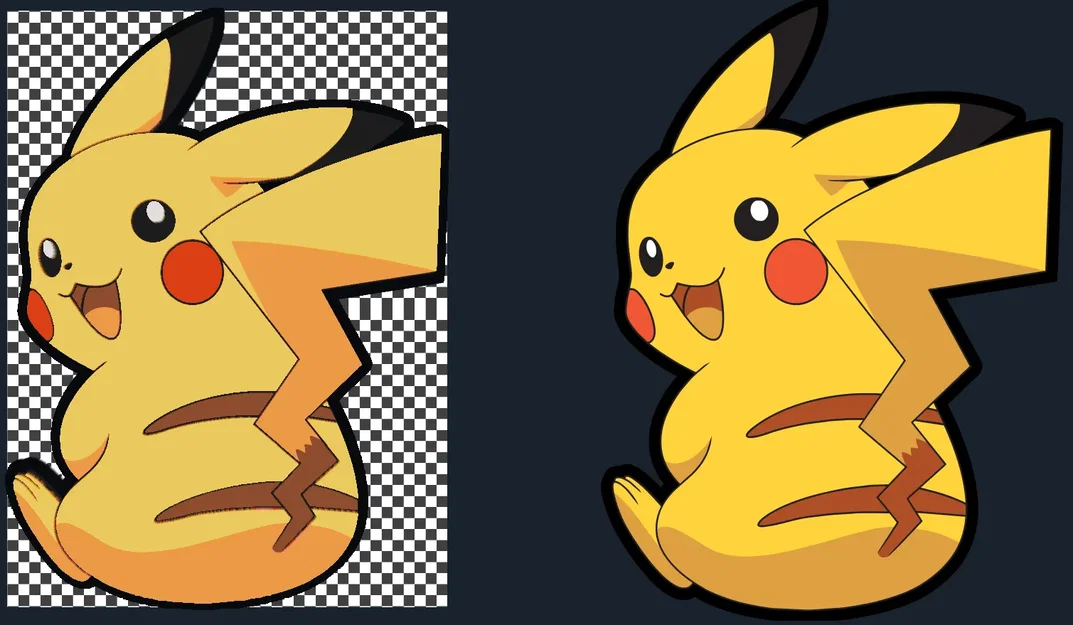 Pikachu nhiều màu sắc trong nghệ thuật HueForge - Image 1