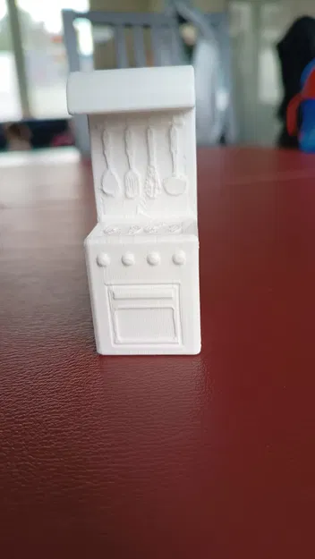 Bếp và bàn ăn 2 trong 1 cho ngôi nhà búp bê - Image 5