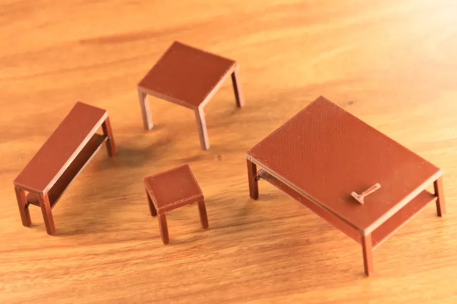 Bộ sưu tập IKEA LACK tỷ lệ 1/12 - cần lắp ráp - Image 4