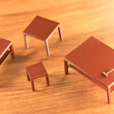 Bộ sưu tập IKEA LACK tỷ lệ 1/12 - cần lắp ráp